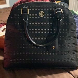 Tori Burch black dome purse